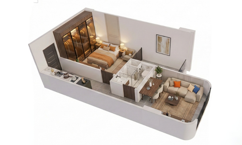 La Gouna Resort | 1-Bedroom with Pool View