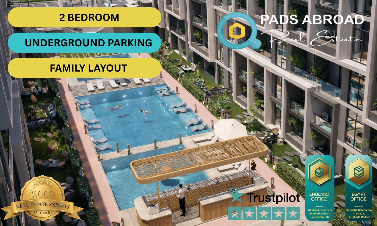 CLAN Residences — Premium 2-Bedroom Apartment