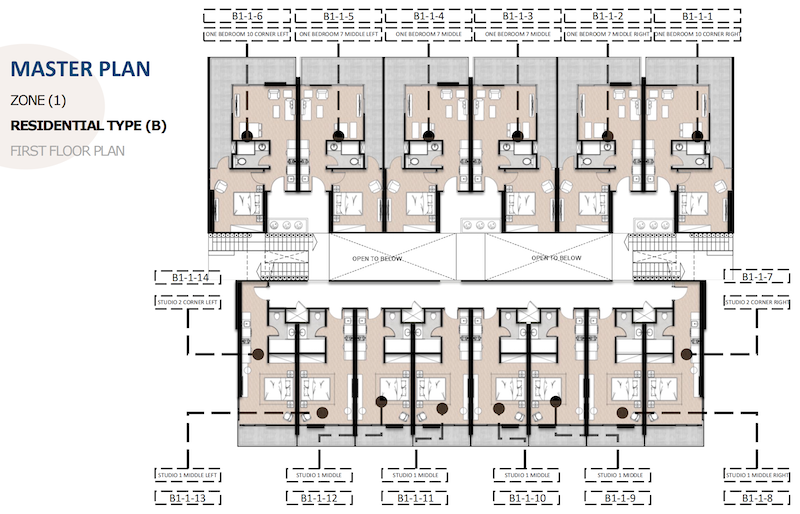 Modern Townhouse 1 Bedroom