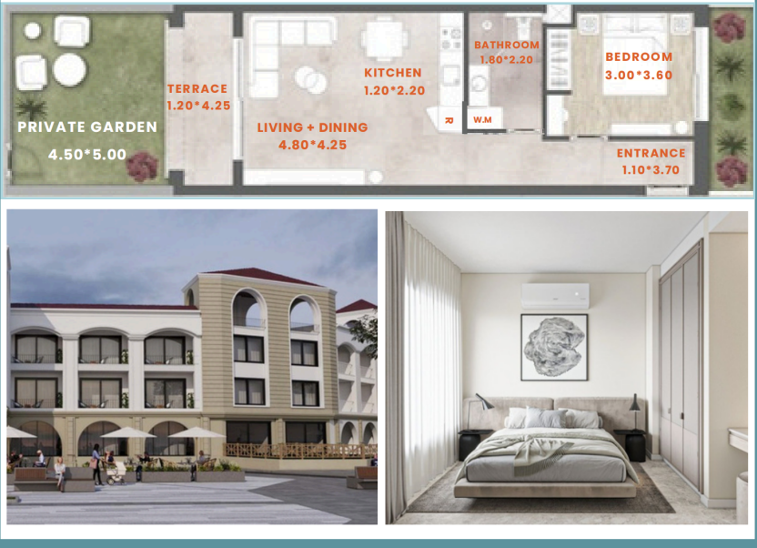 Larimar Residence | 1 Bedroom Ground Floor