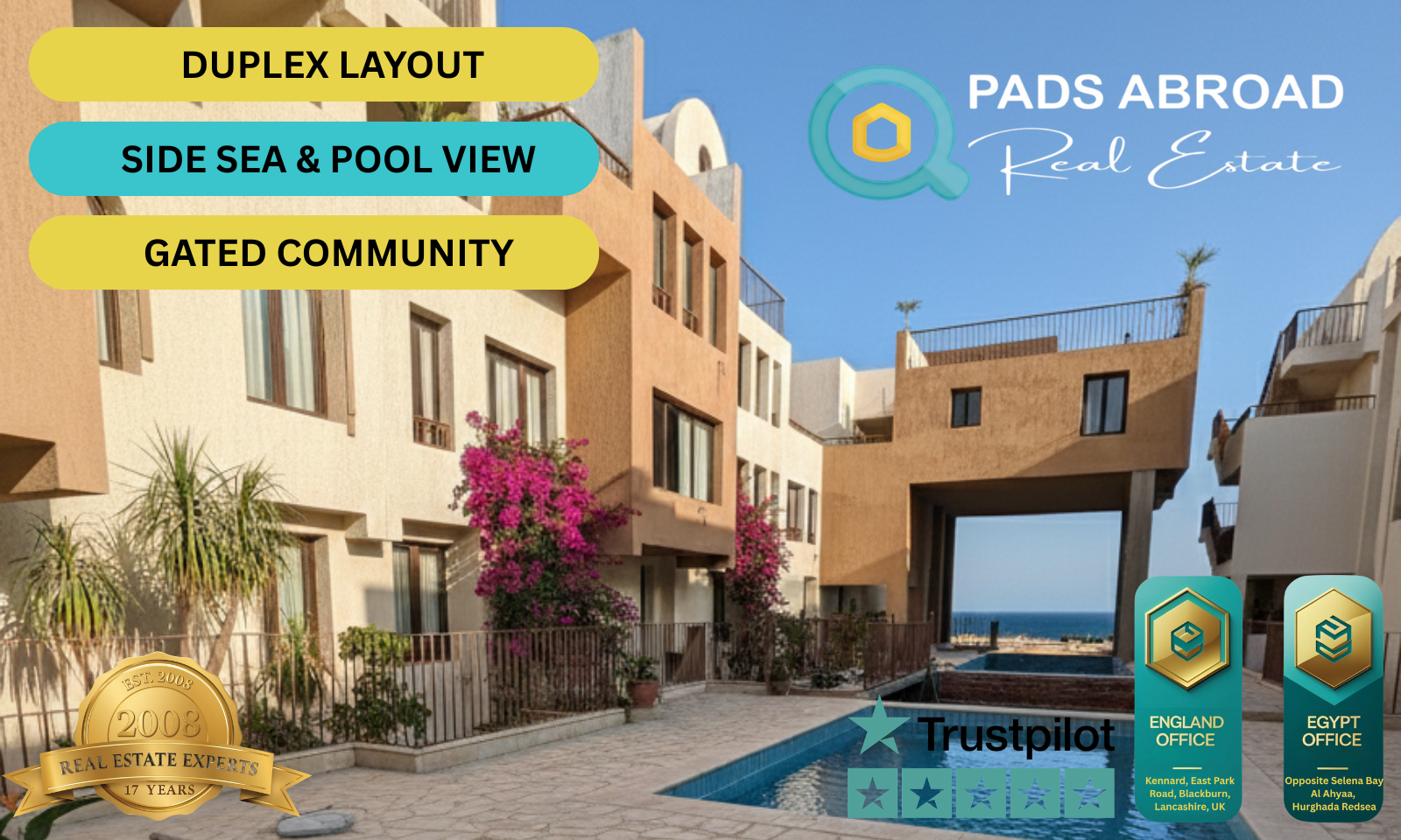La Cascata Port Ghalib – Premium 2 Bedroom Duplex Apartment