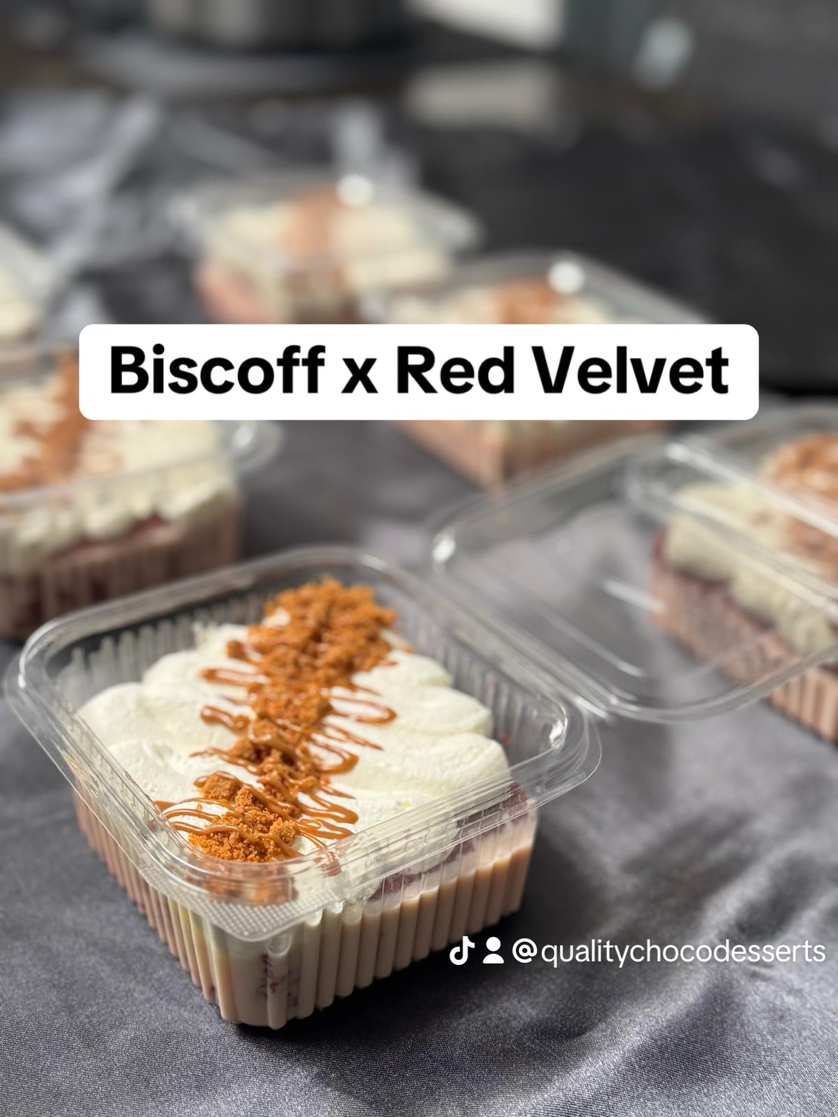 Biscoff x Red Velvet Milkcake