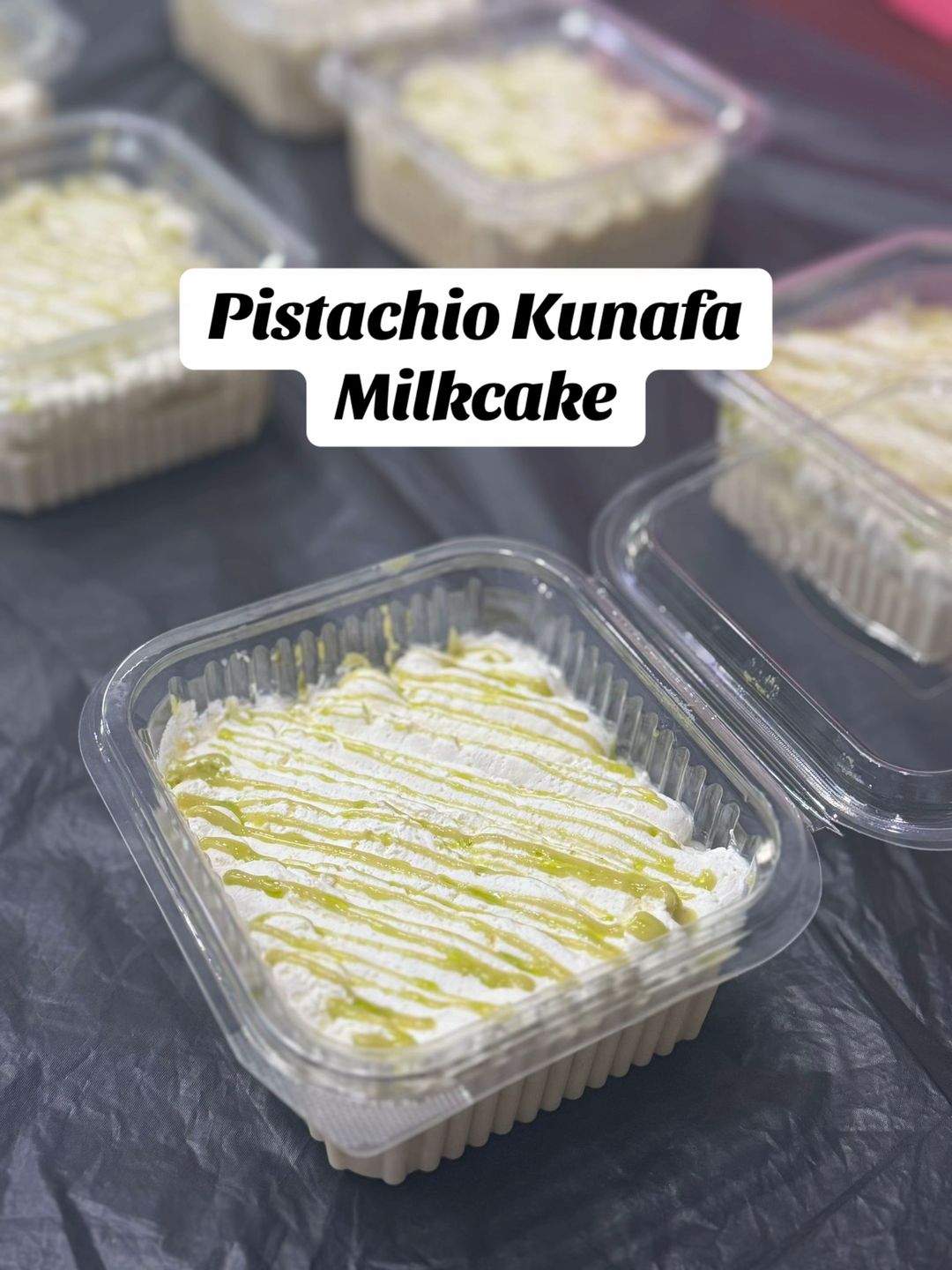 Pistachio Kunafa Milkcake