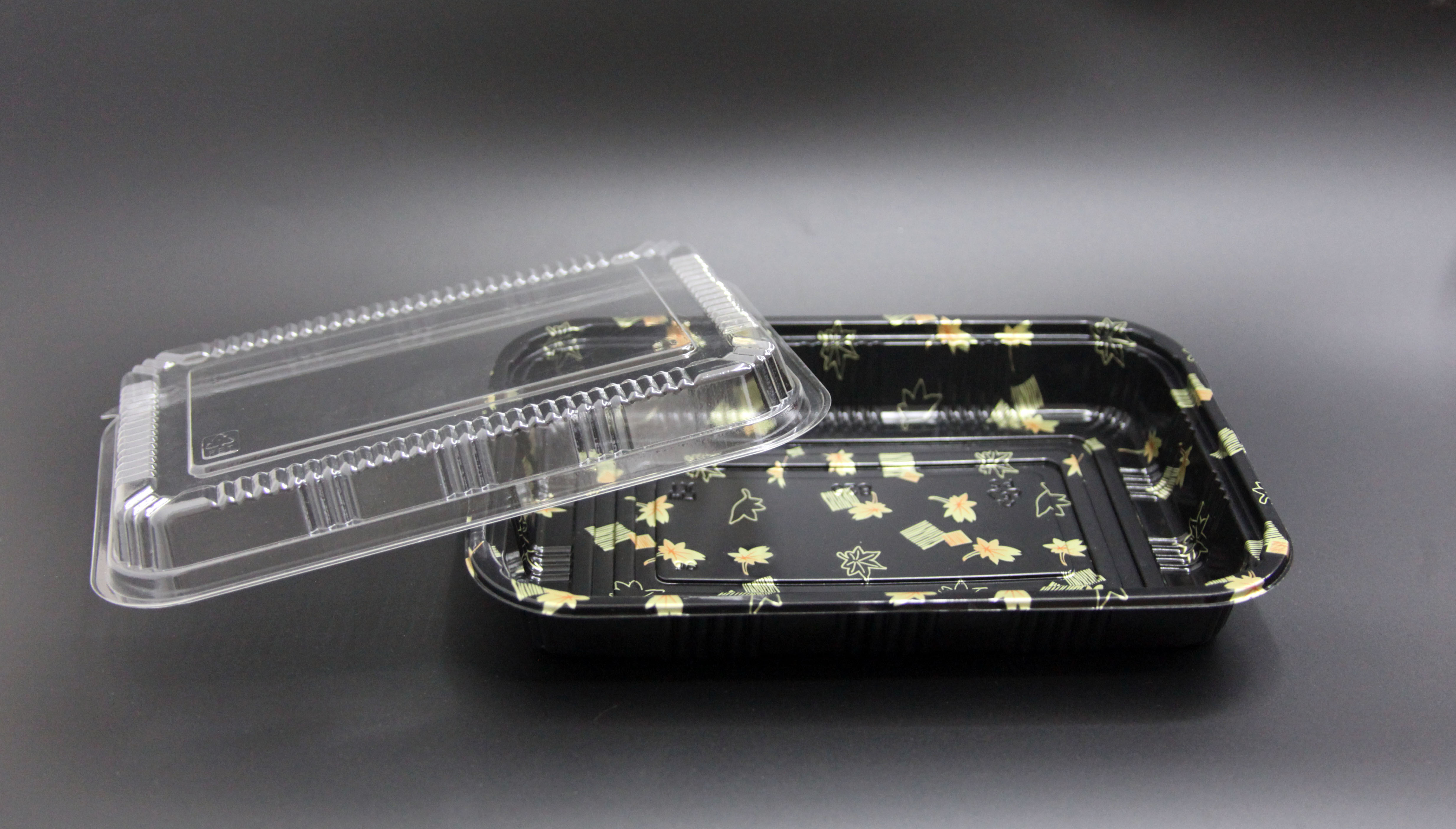 PS Sushi Box with lids 