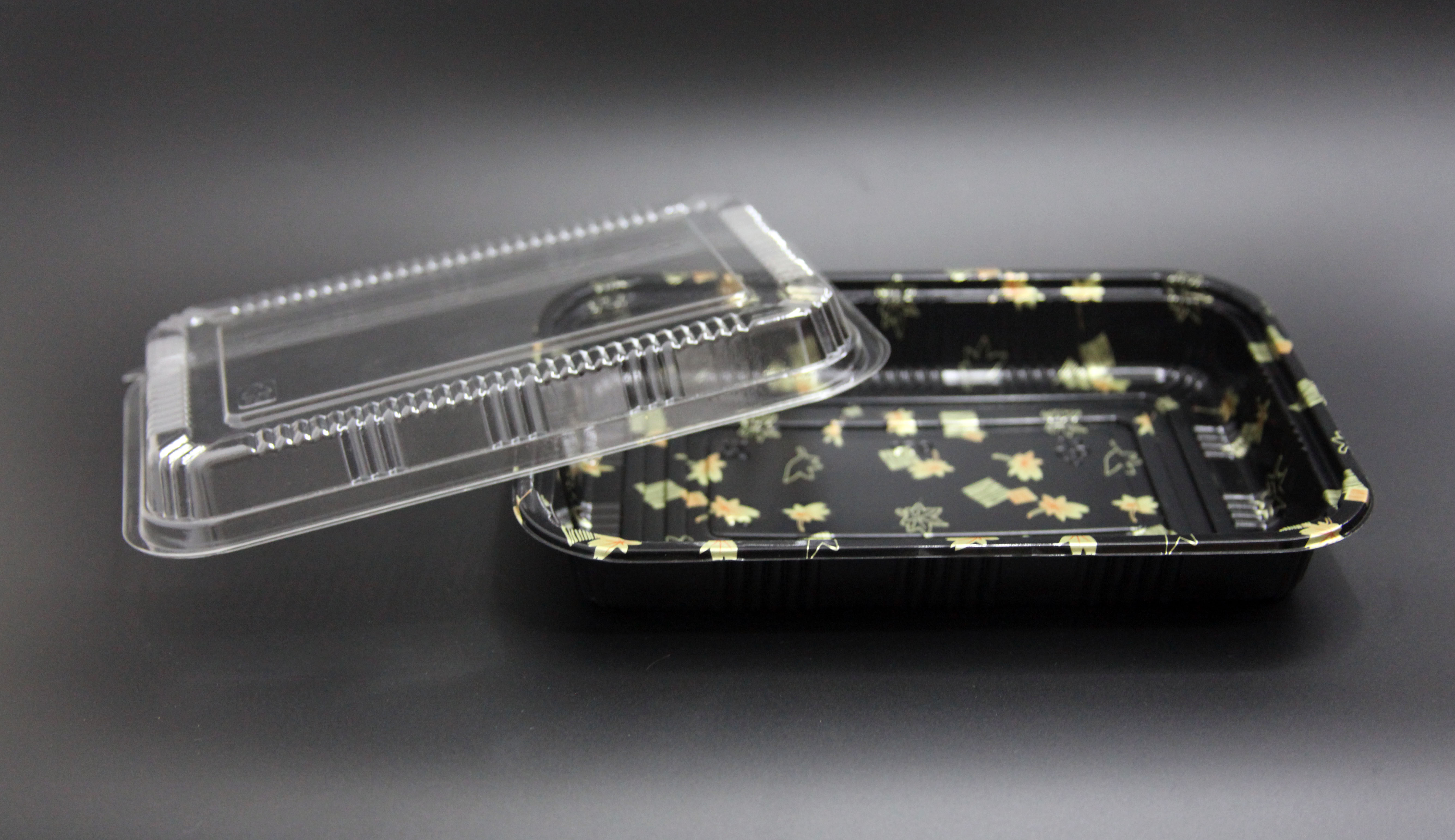 PS Sushi Box with lids 