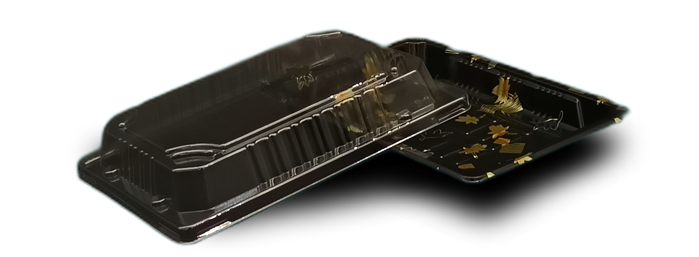 PET Sushi Tray with Lids 