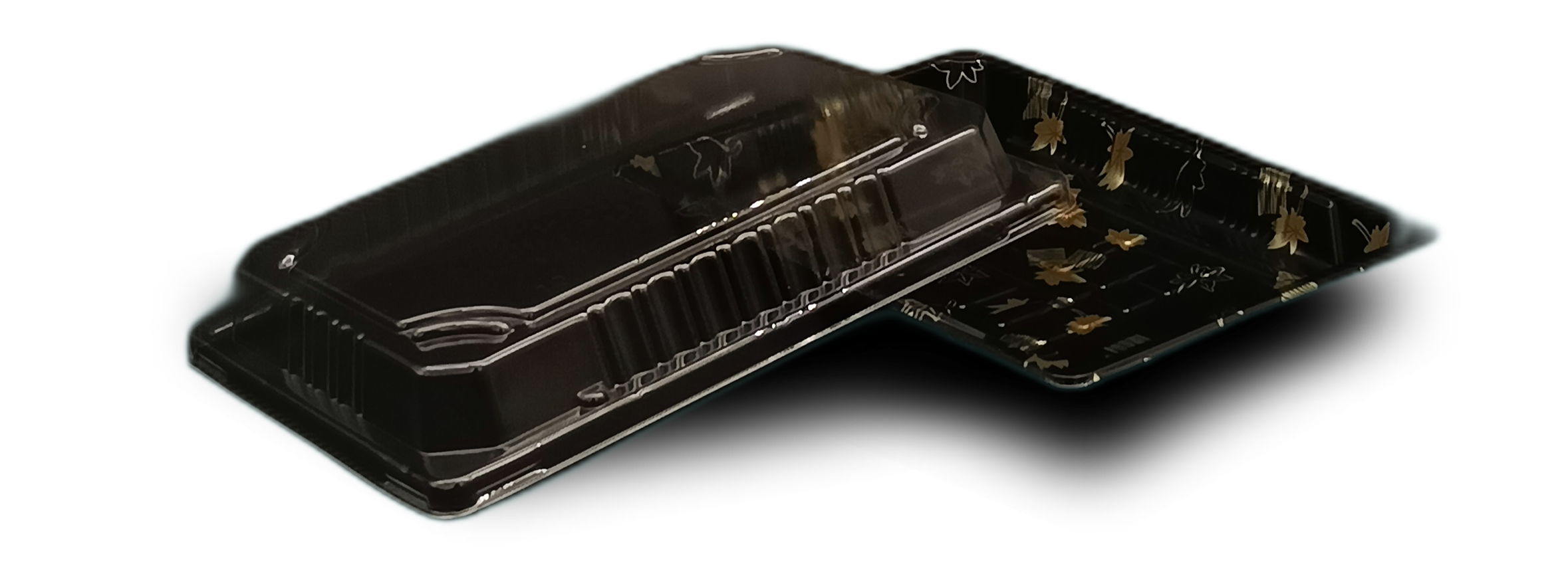 PET Sushi Tray with Lids 