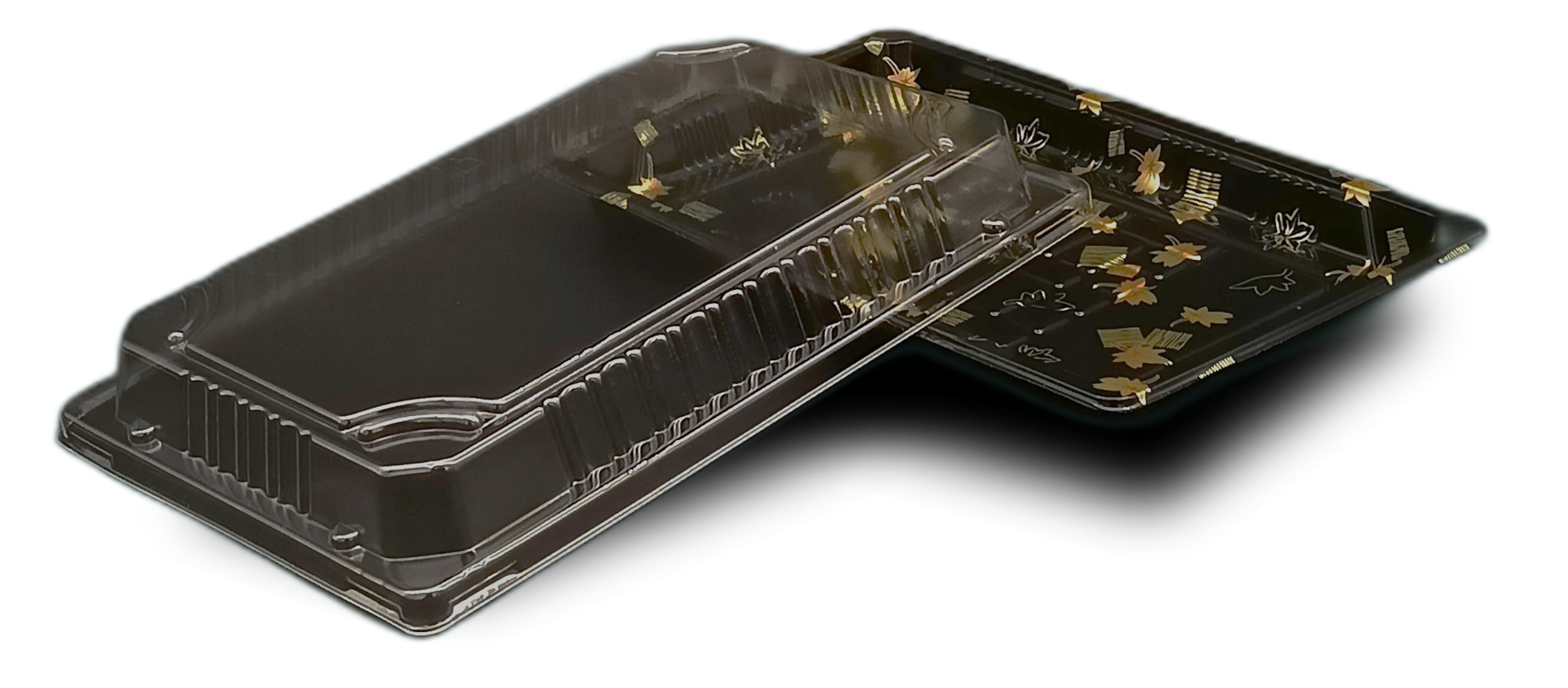 PET Sushi Tray with Lids 