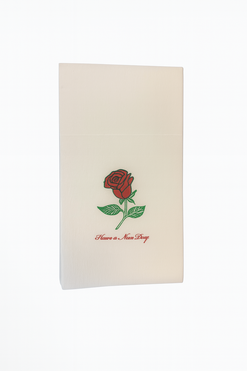 Premium Dinner Napkin with Rose Design 1000/case