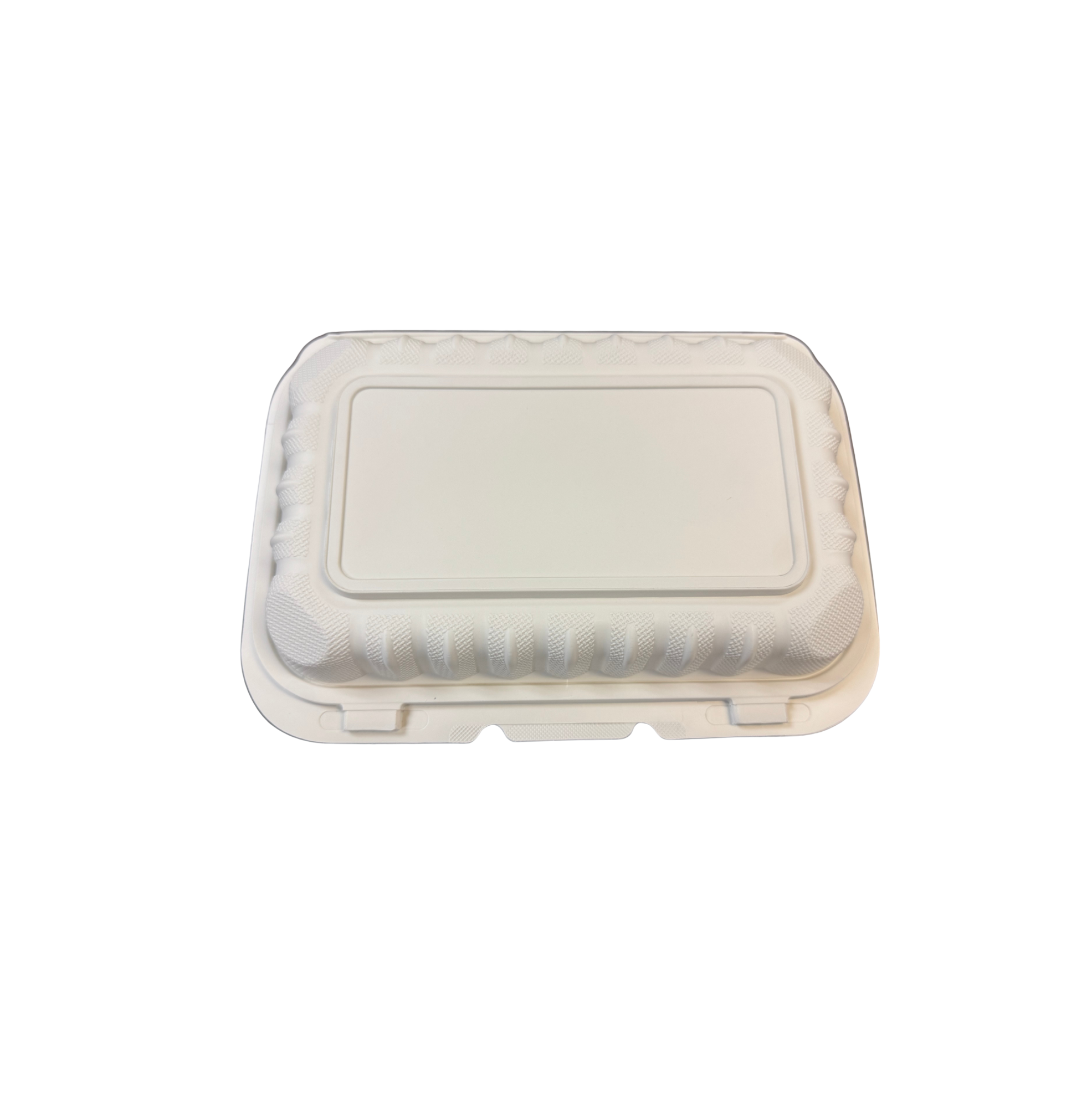 9" x 6" 1- Compartment Microwavable Hinged Take Out FH206