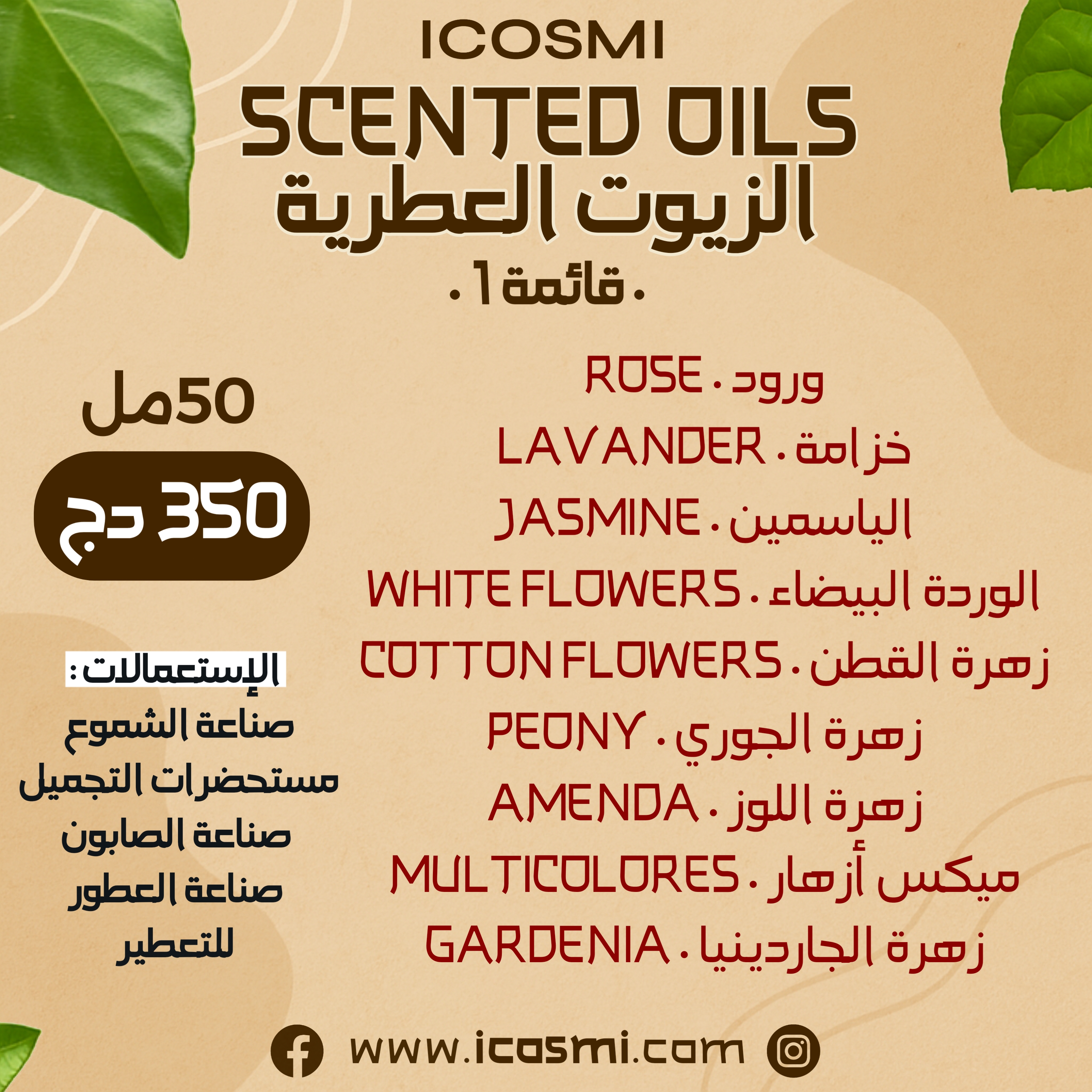 Icosmi Scented Oils