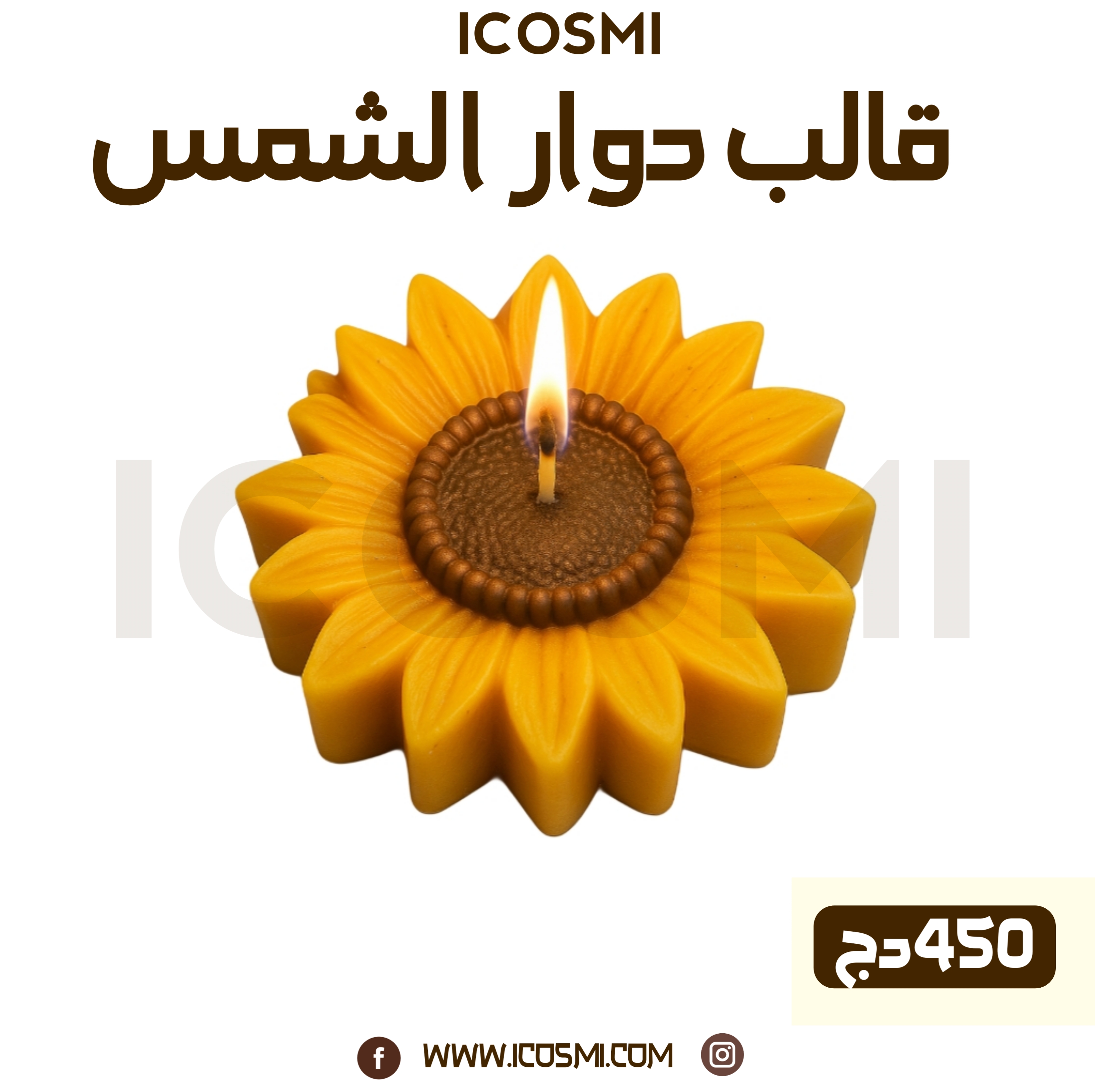 قالب دوار الشمس