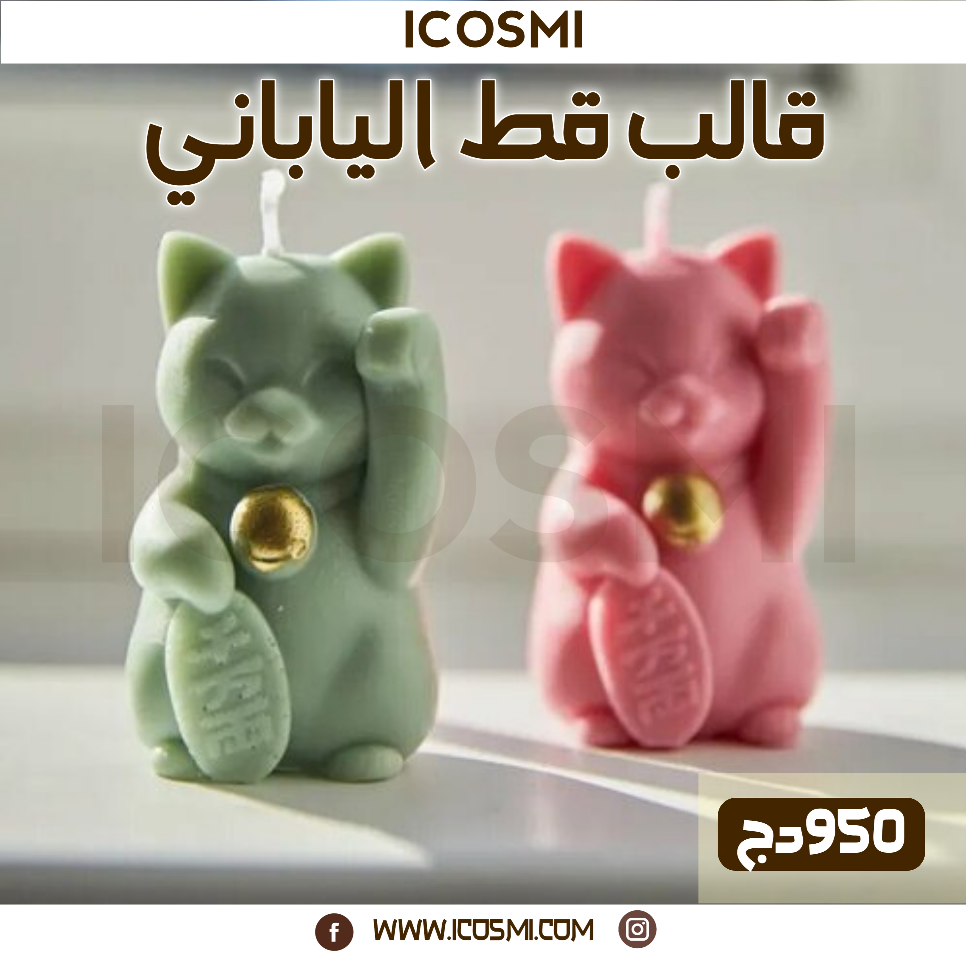 قالب قط ياباني