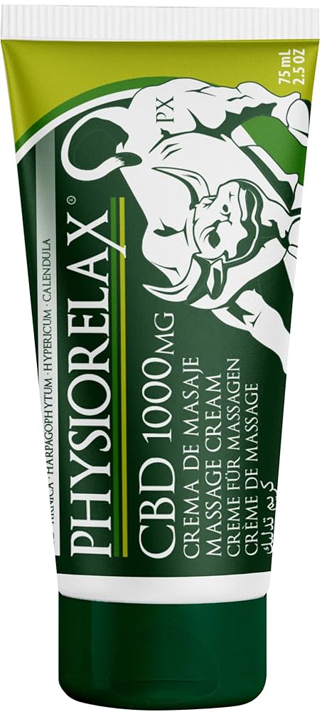 PHYSIORELAX CBD 1000mg Massage Cream