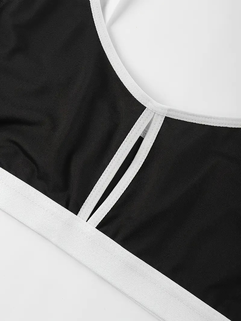 Bikini de dos piezas negro