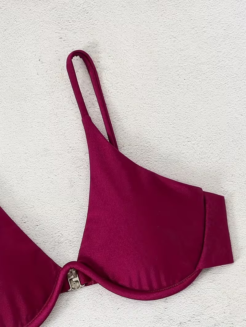 Bikini Vino con Pareo