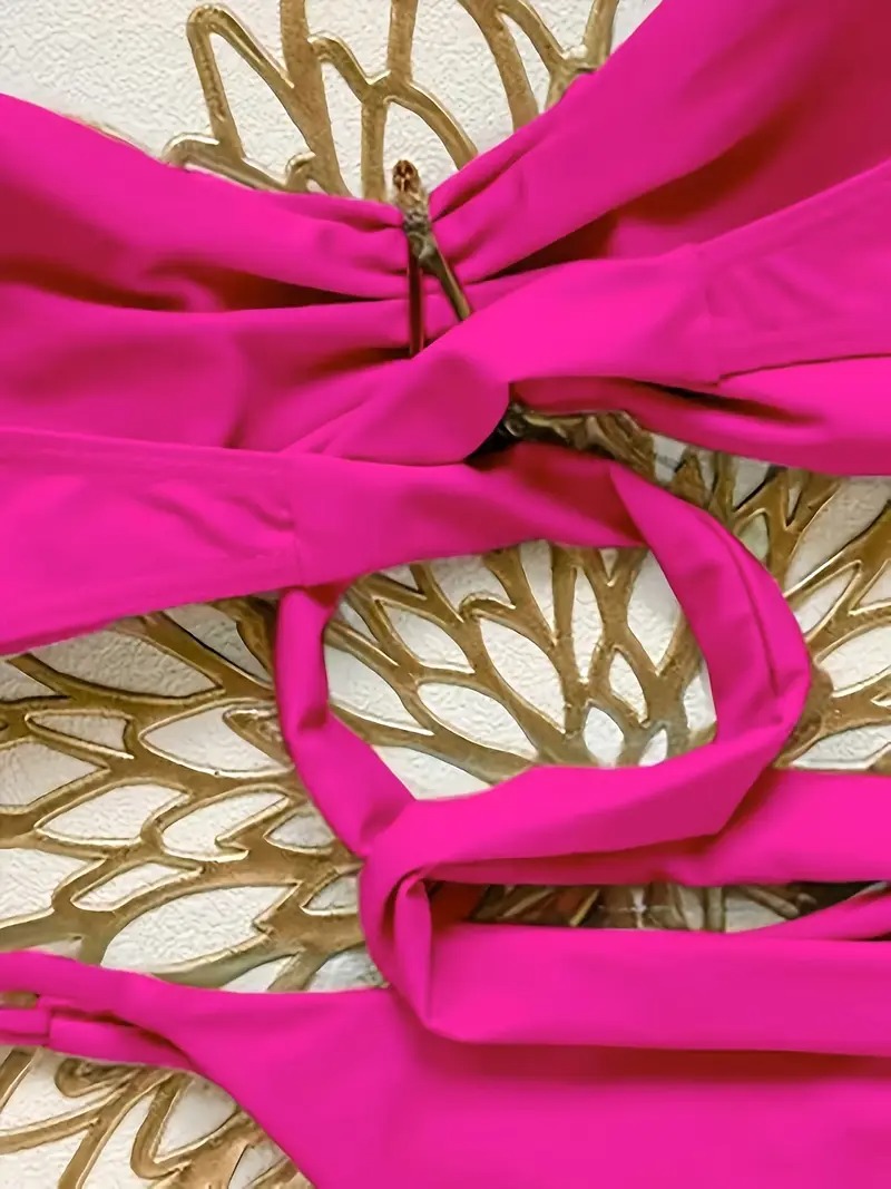 Bikini rosa brillante