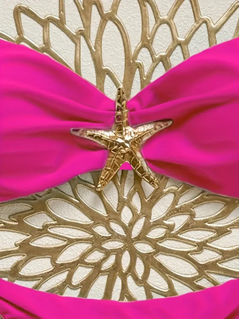 Bikini rosa brillante