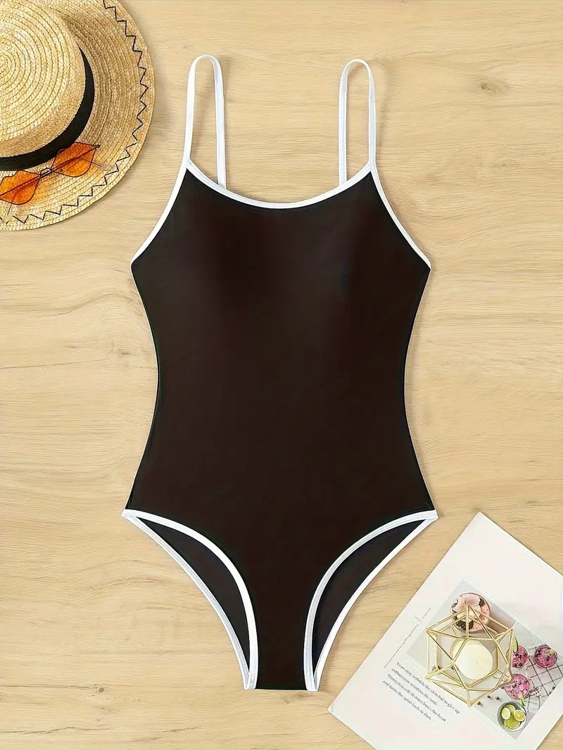 Enterizo Negro clásico