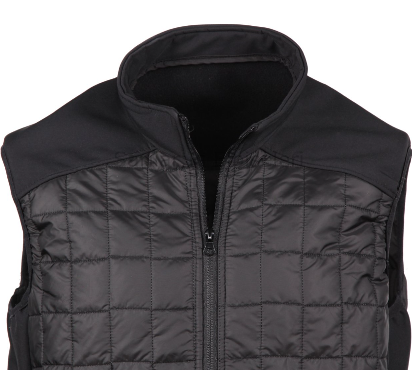 Quilted Anorak Black
