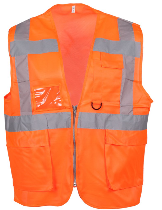 High Visibility Safety Vest - Engineer Type