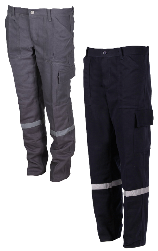 Winter Work Pants with Reflective Bands