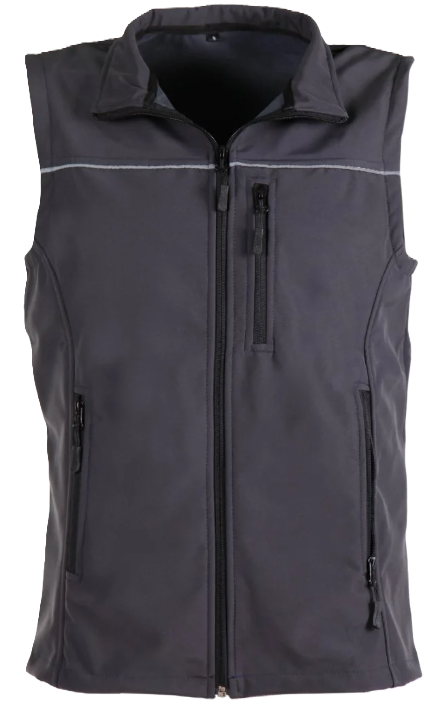 Technical and Breathable Softshell Vest
