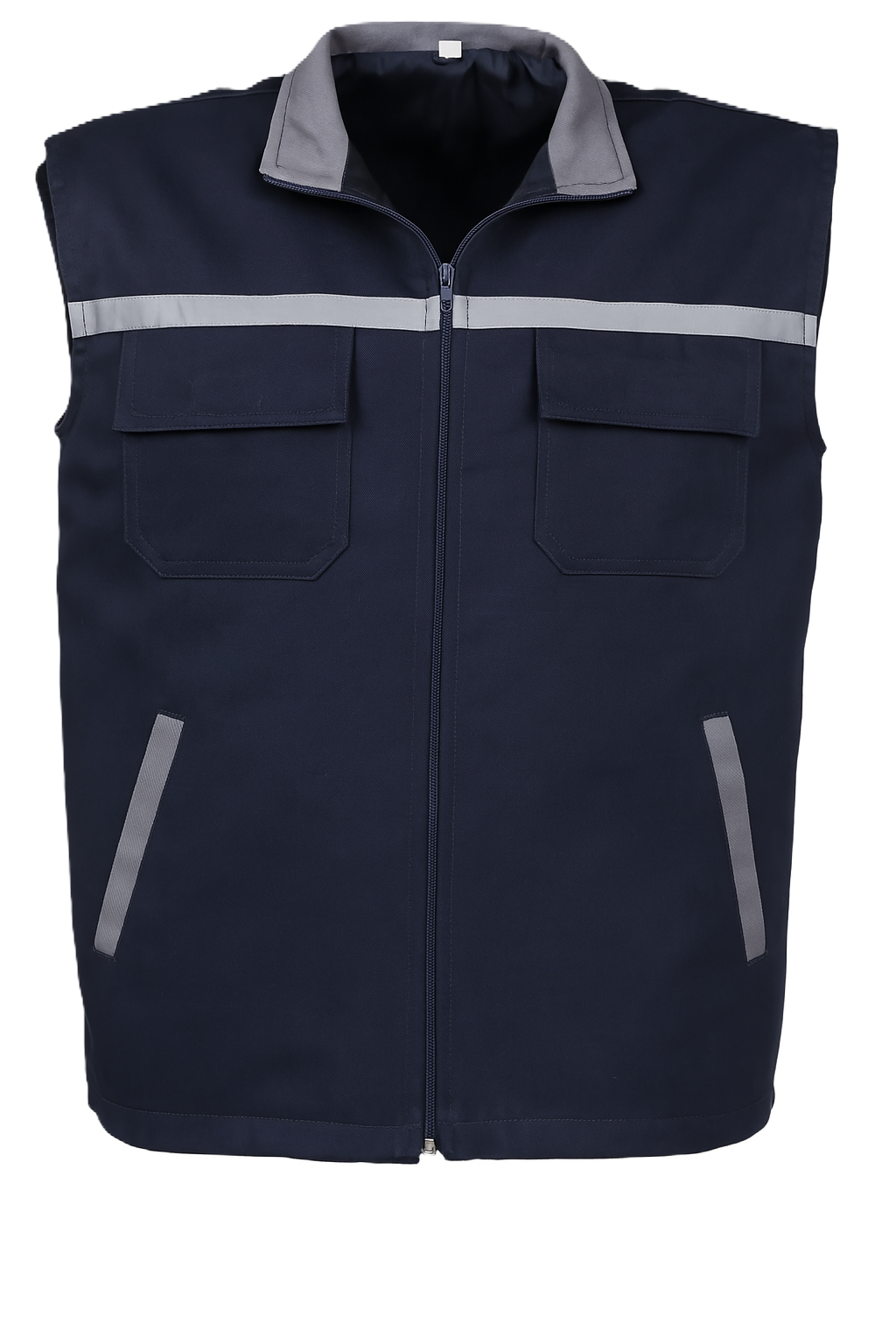 Lightweight Work Vest with Reflective Bands