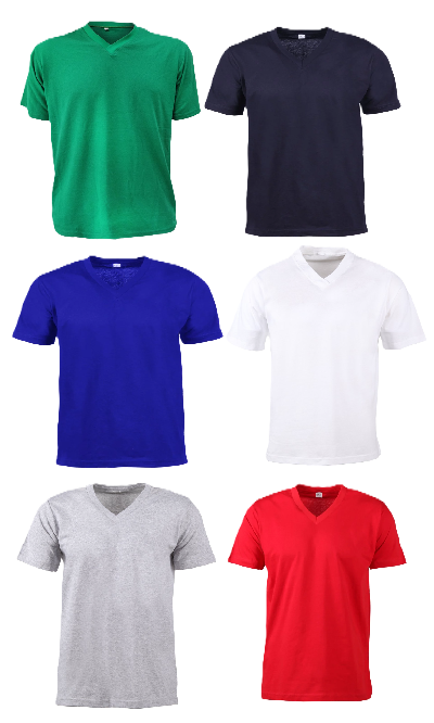 V-Neck Cotton T-Shirt
