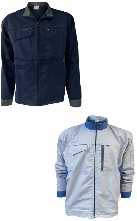 Veste de travail saisonnière en tissu mélangé