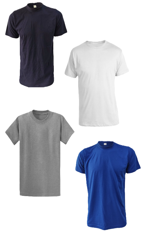 T-shirts à col rond