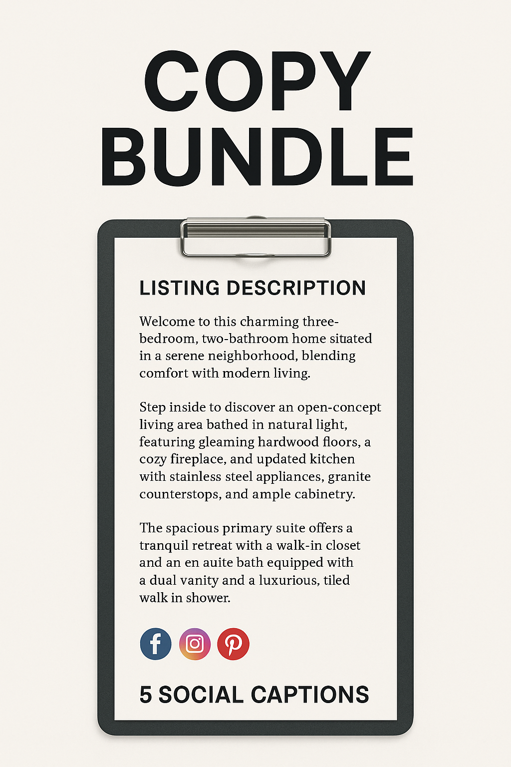 VIP Copy Bundle