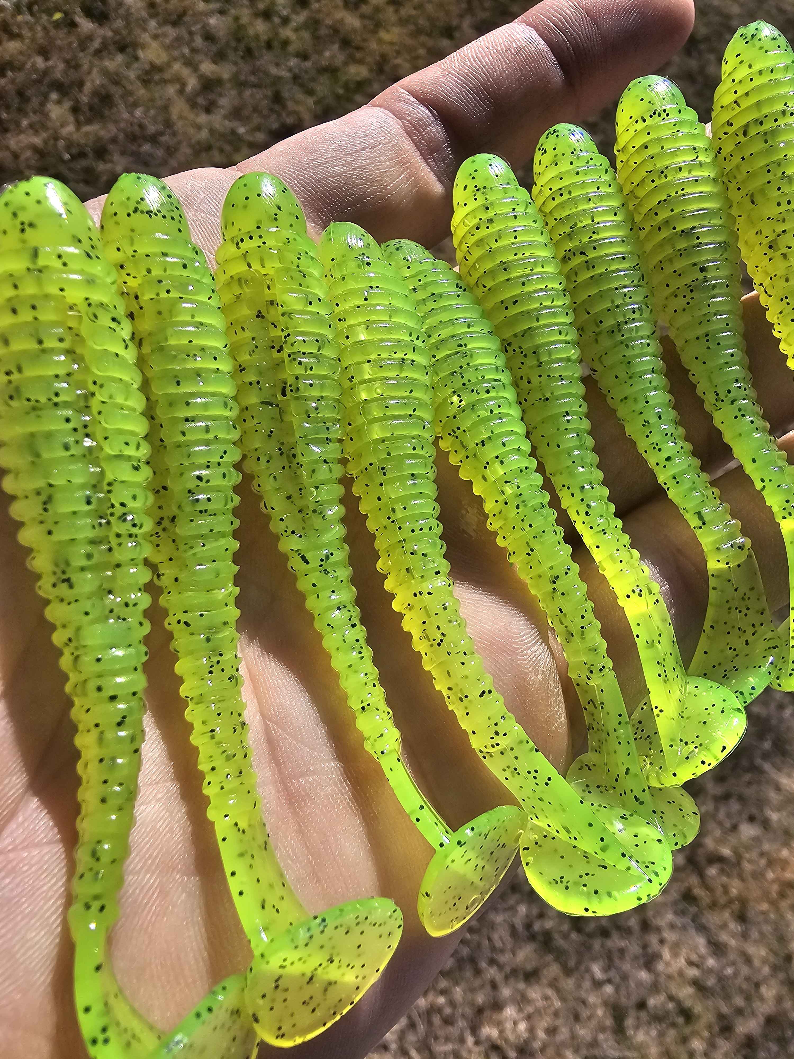 3.2" Ribbed Swimbait