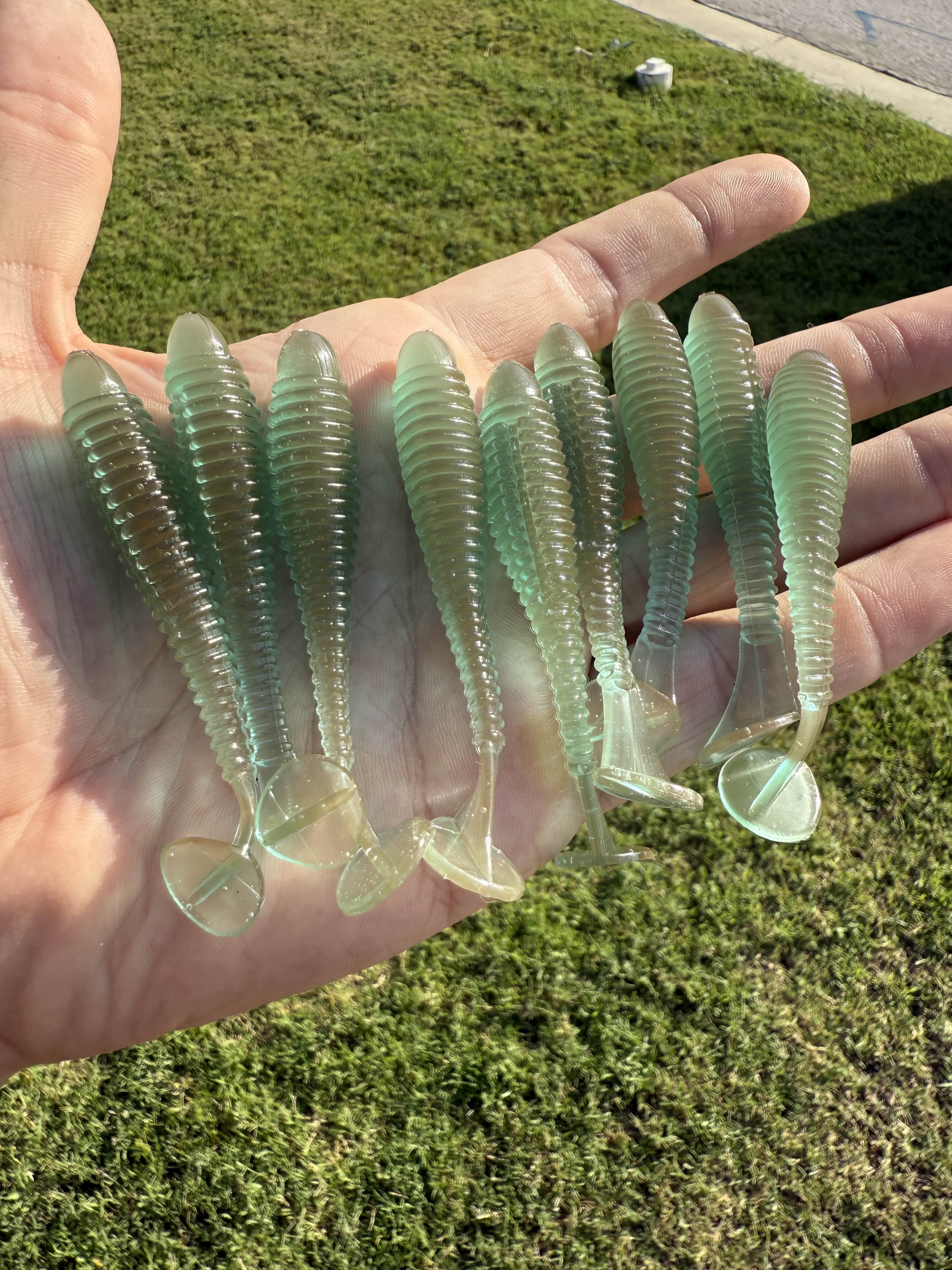 3.2" Ribbed Swimbait