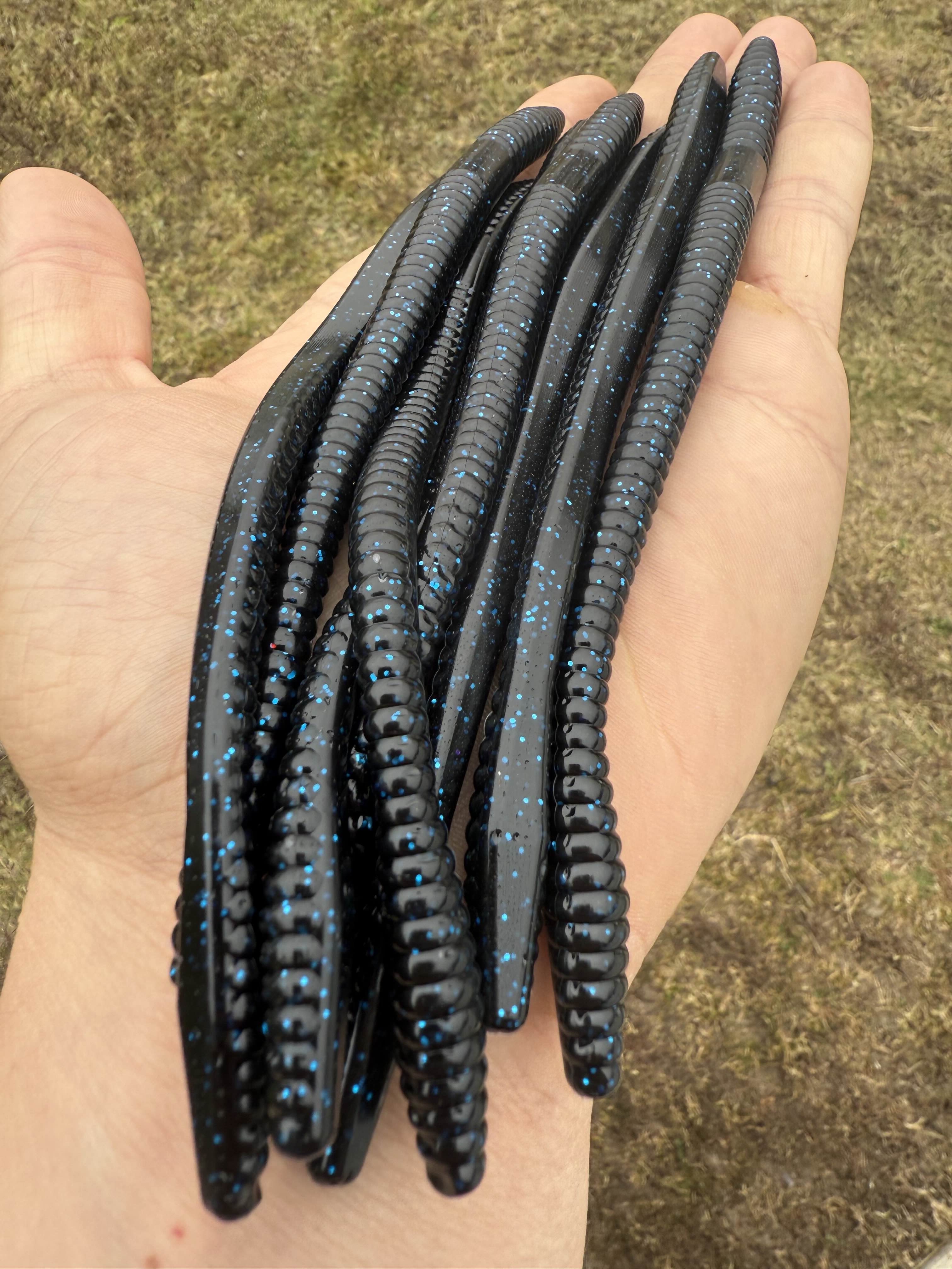 7.25" Flat Worm 8pk