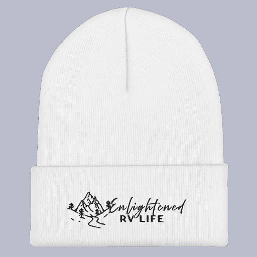 Enlightened RV Life Banner Cuffed Beanie