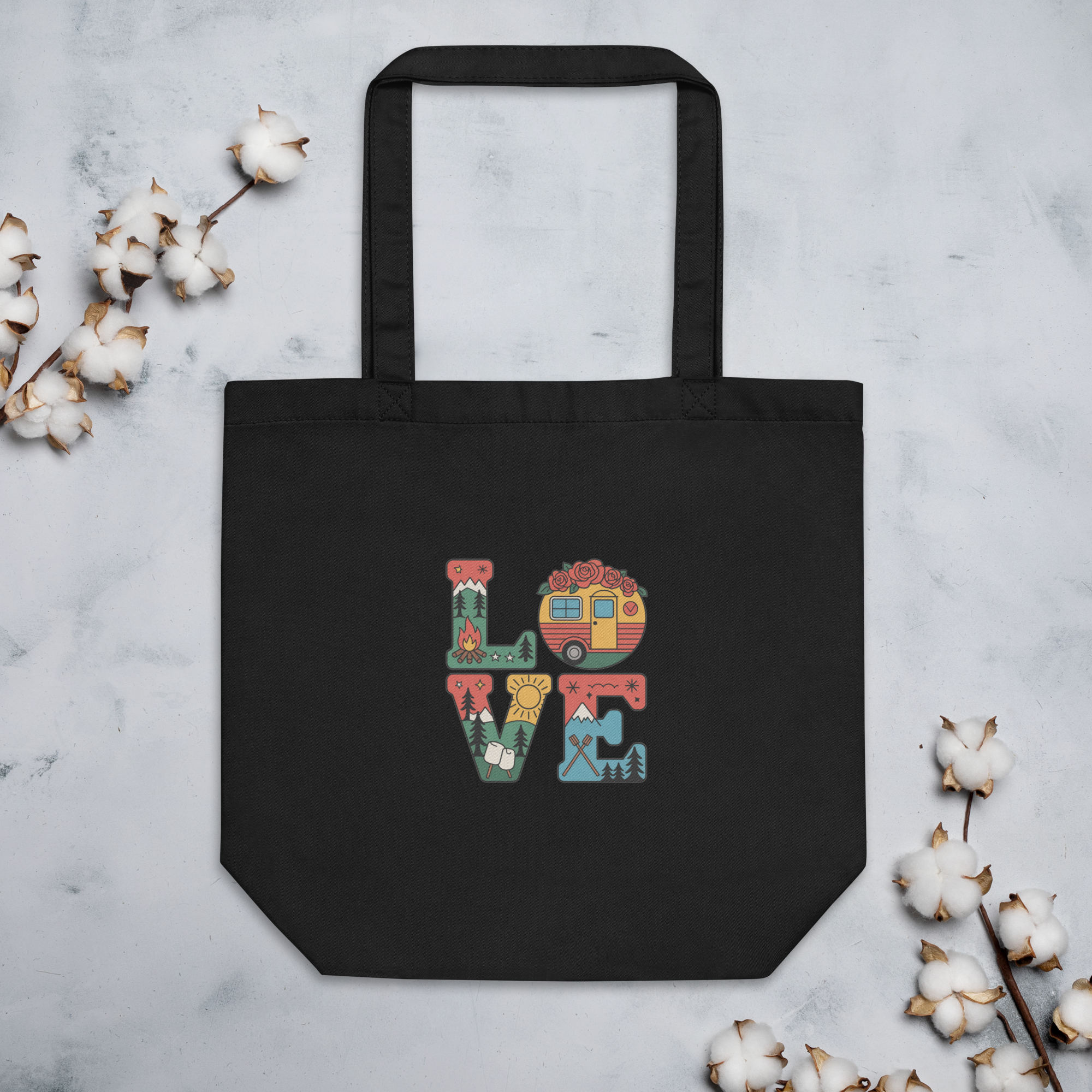 Love Camping Eco Tote Bag