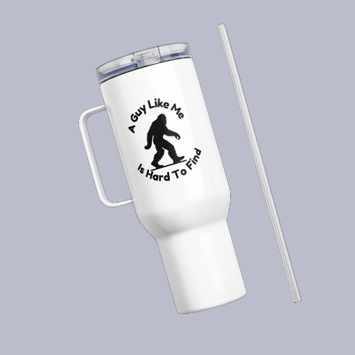 Bigfoot Travel mug with a handle