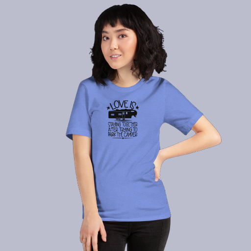 Love Is Parking the Camper t-shirt