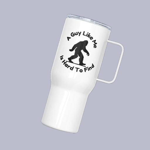 Bigfoot Travel mug with a handle
