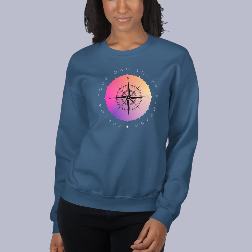Follow Your Own Inner Compass Unisex Sweatshirt
