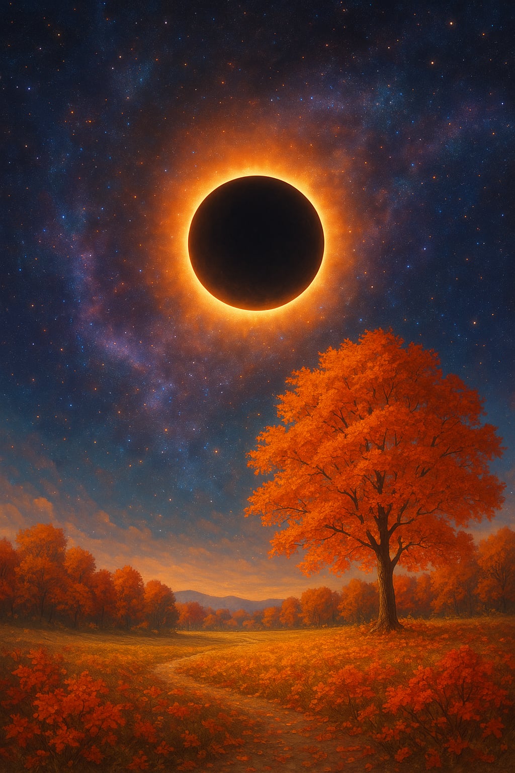 Blended Solar Eclipse | Fall Libra Equinox Meditation