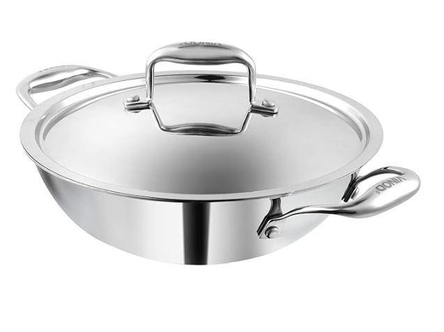 Stainless Steel Sauté Pan with Lid