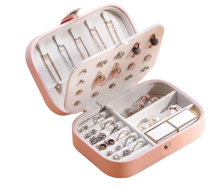 Travel Jewelry Organizer Box