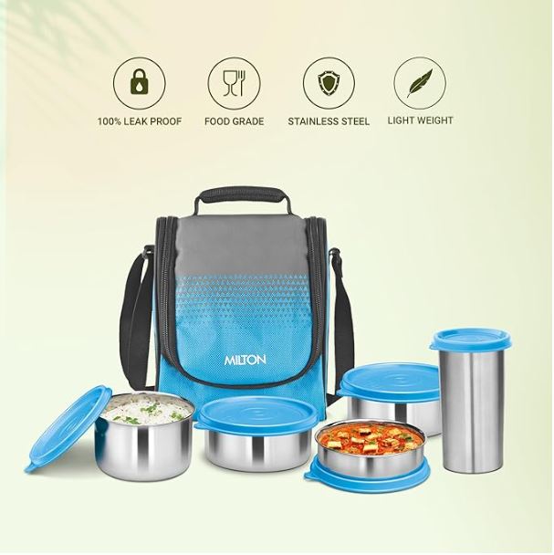 Milton Stainless Steel Lunch Box Set