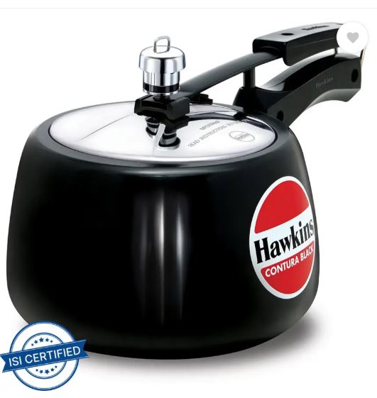 Hawkins Contura Black Pressure Cooker