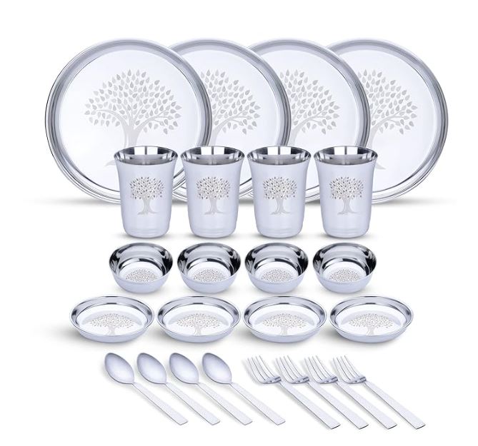 Stainless Steel Dinnerware Set