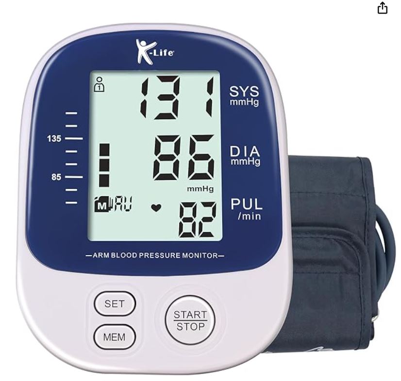 Digital Arm Blood Pressure Monitor