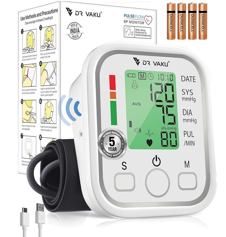 DR VAKU Digital Blood Pressure Monitor