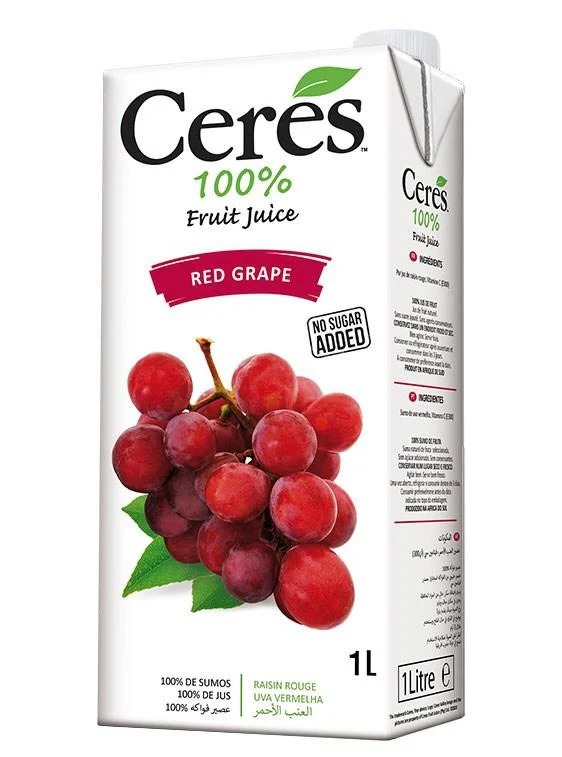 Ceres Red Grape 100% Fruit Juice 1L